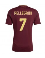 AS Roma Lorenzo Pellegrini #7 Domácí Dres 2024-25 Krátký Rukáv